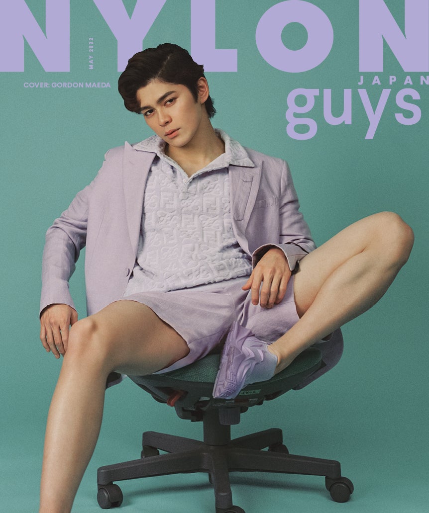 眞栄田郷敦、ドキっとする大胆ポーズで「NYLON guys」表紙 - モデルプレス