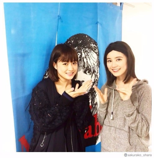 大原櫻子＆乃木坂46生田絵梨花の2ショットに「可愛い」の声殺到　「レ・ミゼラブル」観劇で「とても良い刺激」