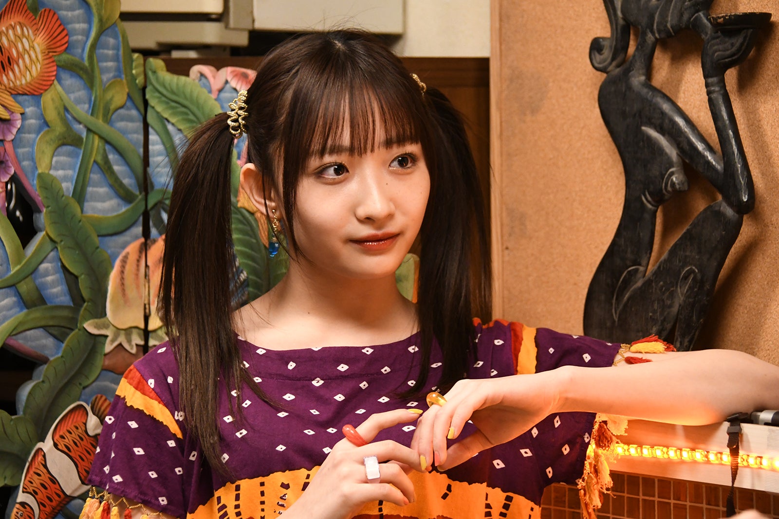 石川翔鈴（C）テレビ朝日