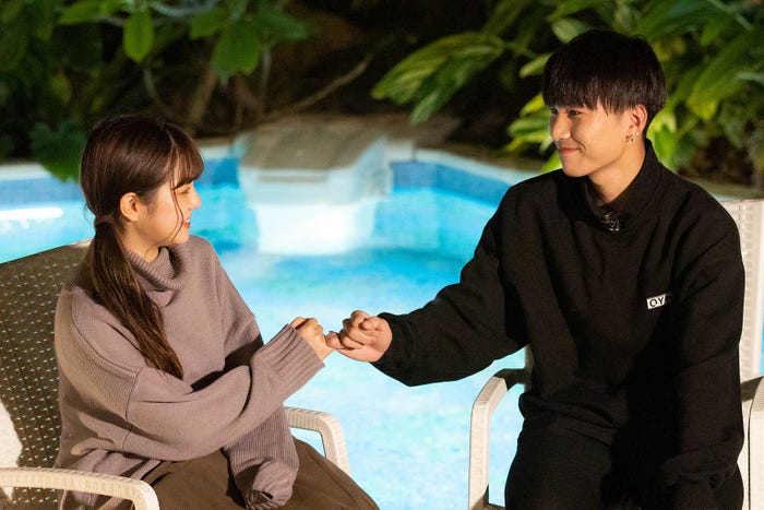 すずか、はると「今日、好きになりました。-卒業編2021-」第5話より(C)AbemaTV, Inc.