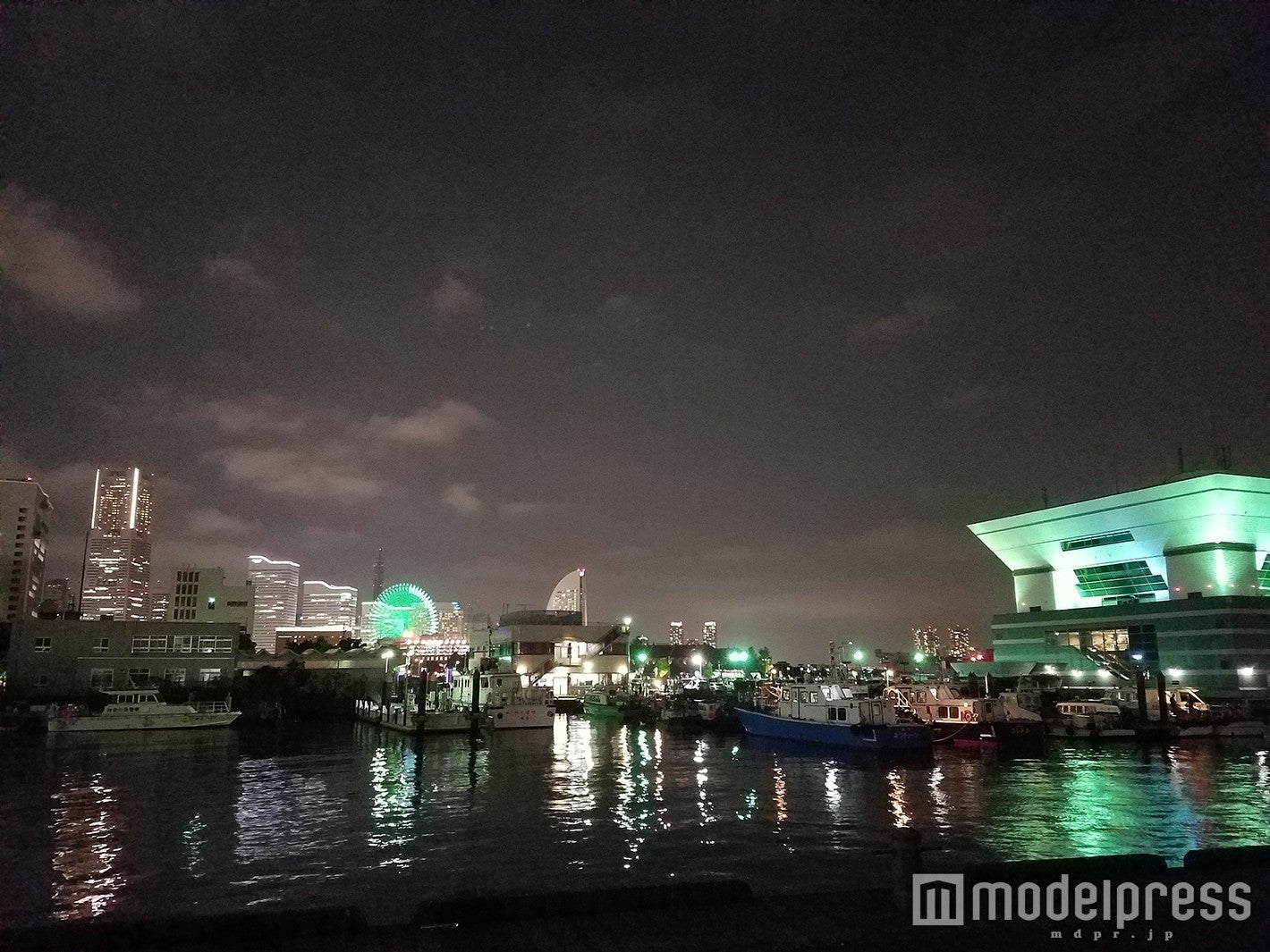 夜景も明るく、くっきりはっきり！美しさを残せる／「Galaxy S7 edge」で撮影（C）モデルプレス