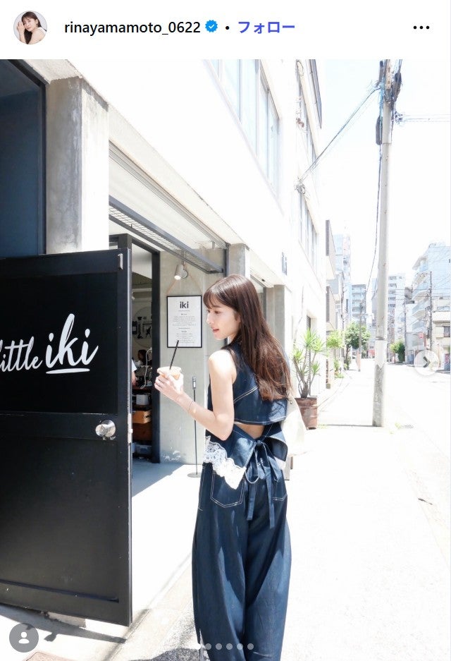 山本里菜アナ公式nstagramより