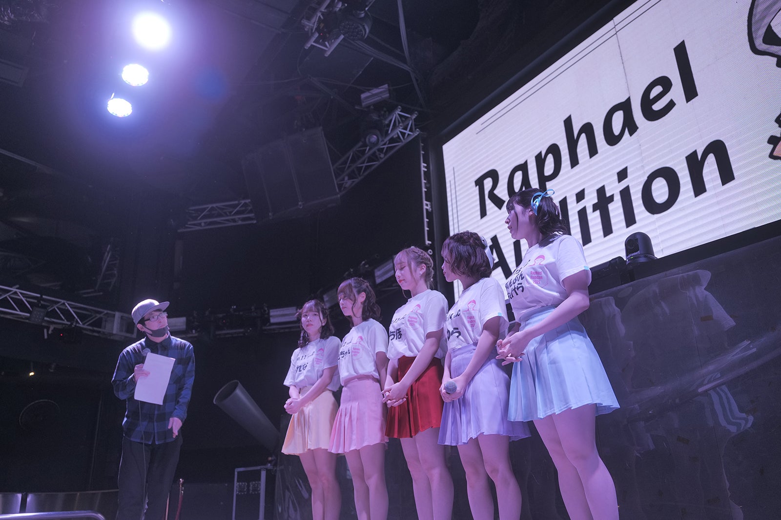 「ラファエルプロデュースアイドル」最終審査より（提供写真）