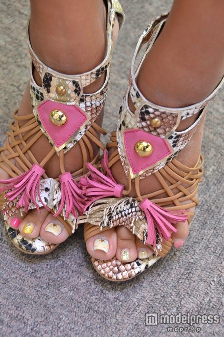 まみぴいのサンダル