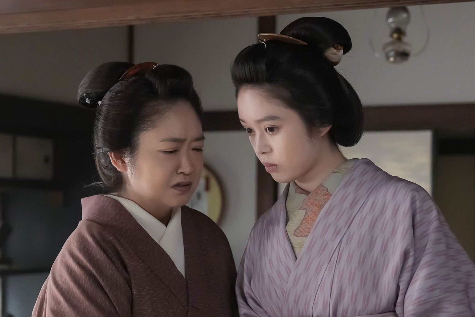 池脇千鶴、高石あかり「ばけばけ」第97話（C）NHK