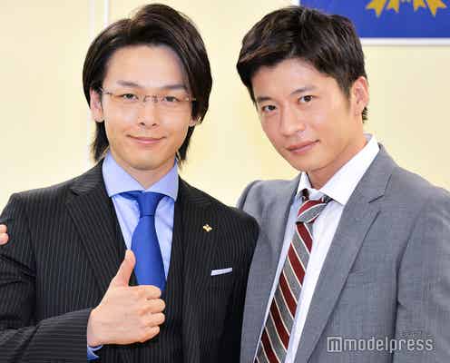 <田中圭&中村倫也「不協和音」現場取材>「安心安全の圭さん」「これだよな中村倫也」“兄弟役”共演で絶大な信頼
