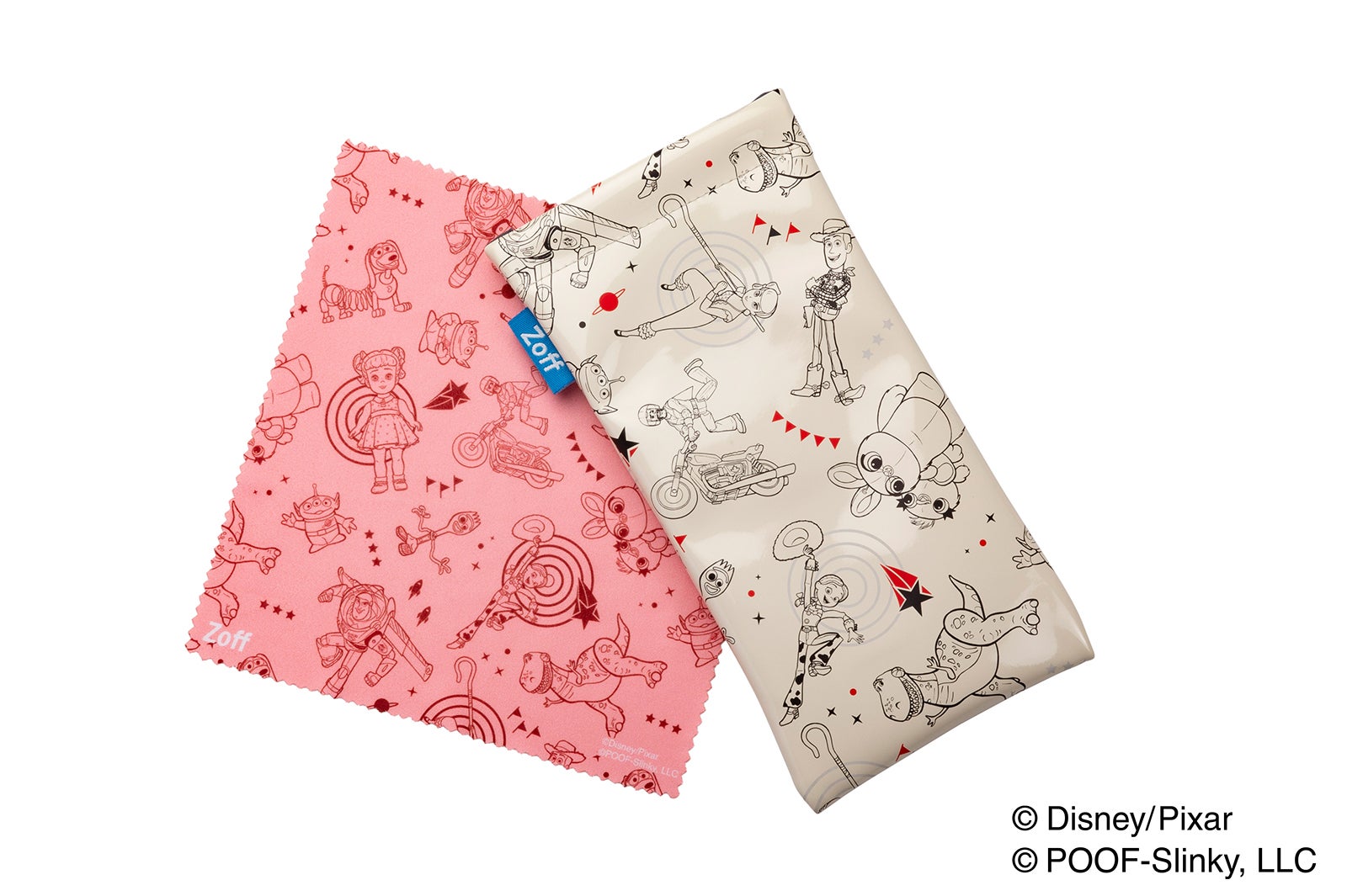 オリジナルケースとメガネ拭きがセット