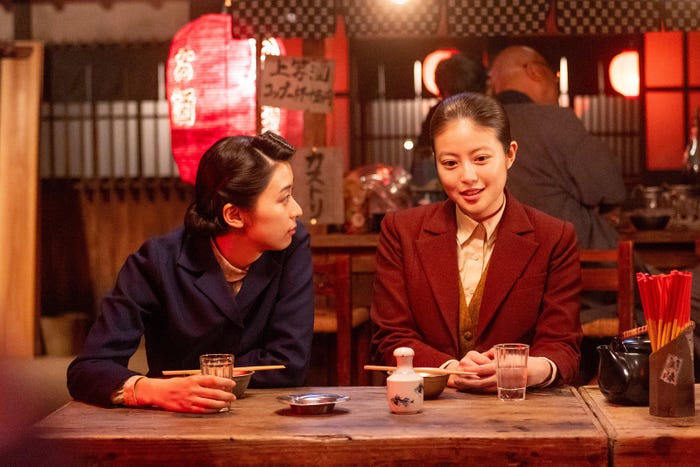 鳴海唯、今田美桜「あんぱん」第66話(C)NHK