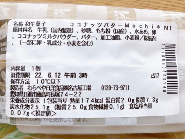 気になるカロリーについて。