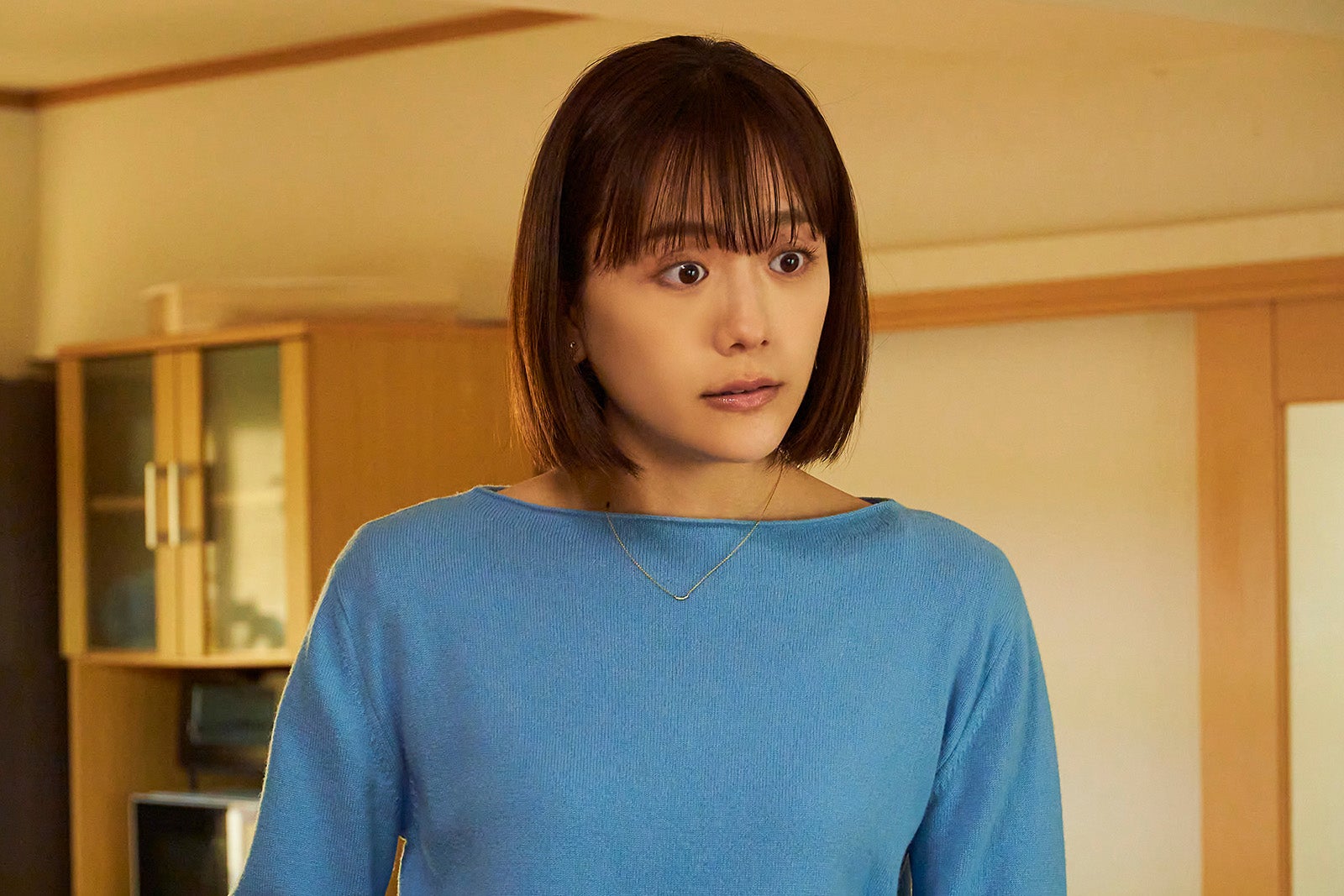 松井愛莉「子宮恋愛」第4話（C）ytv