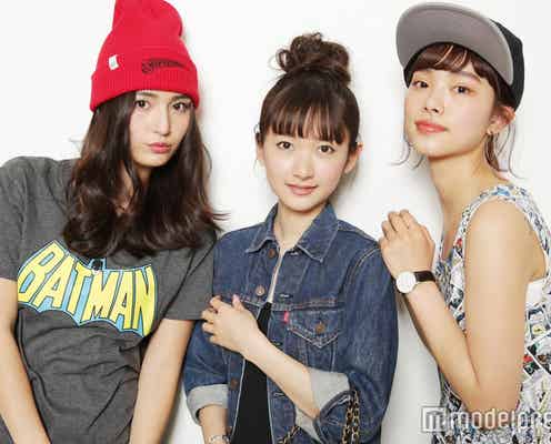 春は“+ロゴアイテム”の外しテクが断然かわいい!ファッショニスタが取り入れるのは「バットマン vs スーパーマン」どっち?