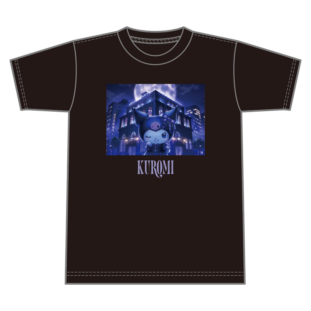 Tシャツ デパート（ブラック）4,950円（C）2026 SANRIO CO., LTD.　著作 株式会社サンリオ