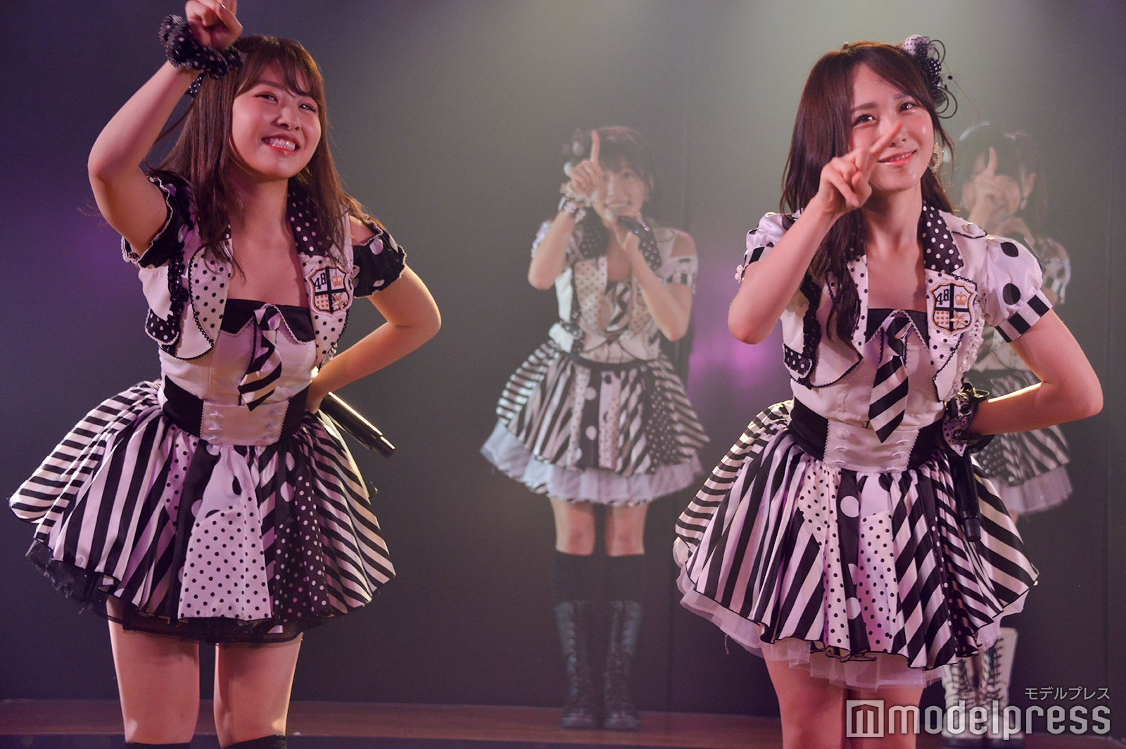 中西智代梨、高橋朱里／AKB48高橋チームB「シアターの女神」公演（C）モデルプレス
