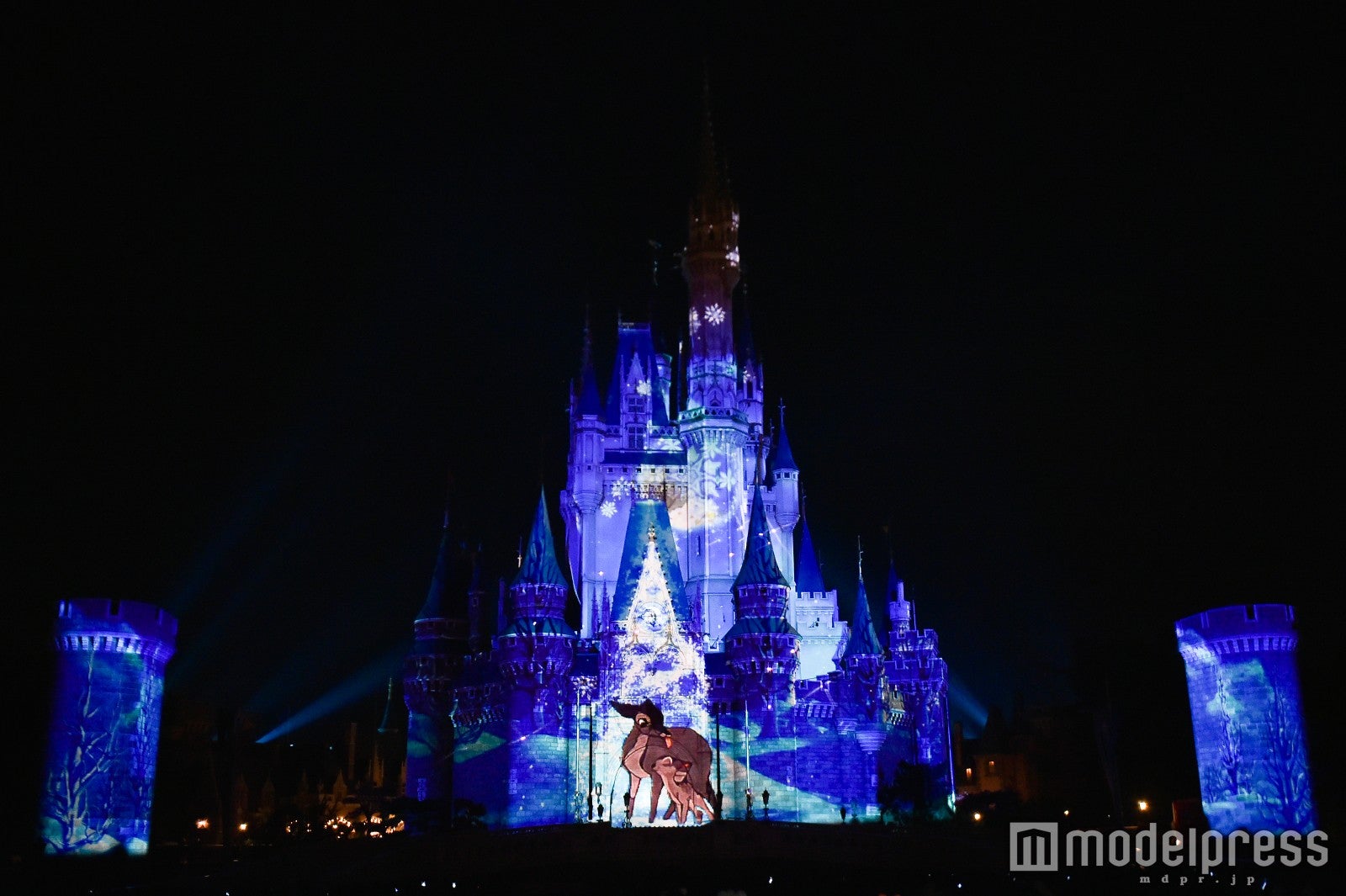 新キャッスルプロジェクション「ディズニー・ギフト・オブ・クリスマス」（C）モデルプレス（C）Disney
