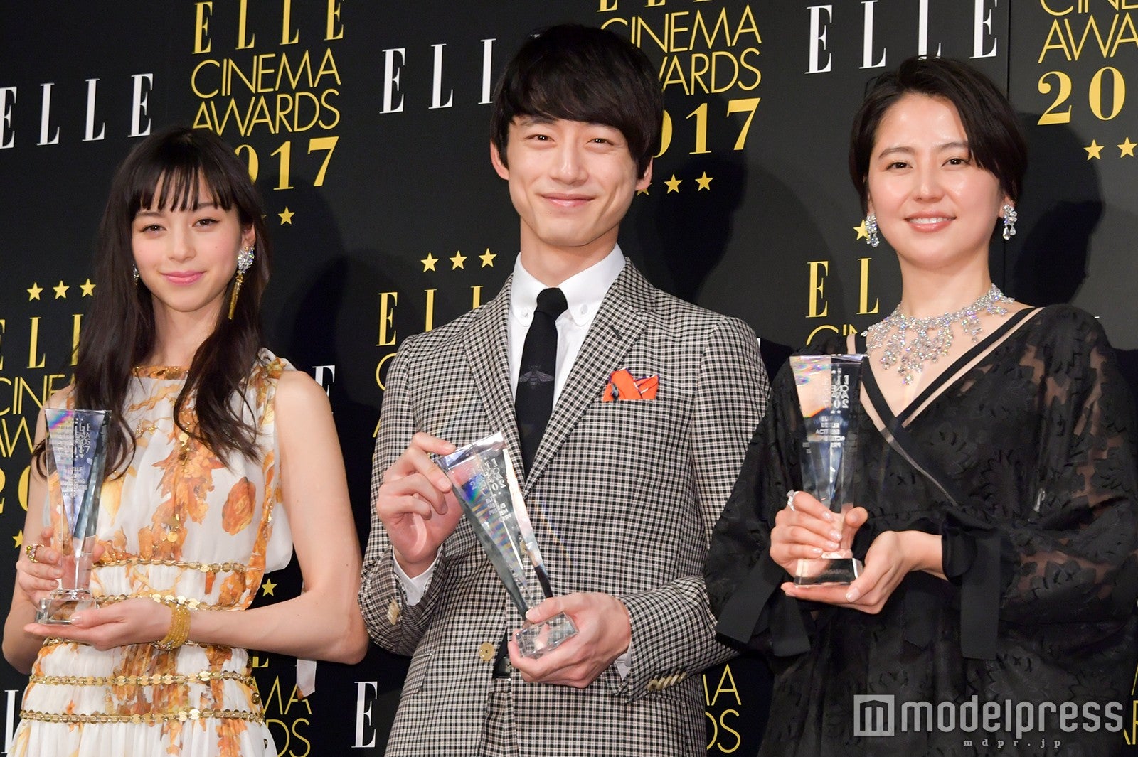 長澤まさみ・中条あやみ・坂口健太郎ら豪華ドレスアップで集結 “映画界で輝いた女優・俳優”に（C）モデルプレス