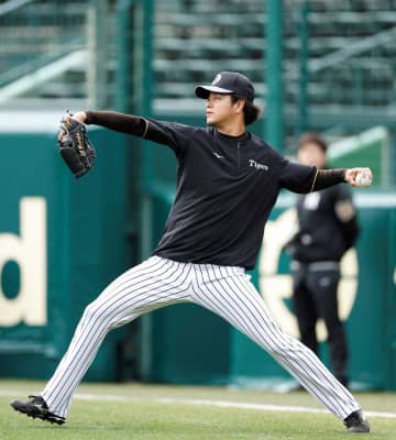阪神・高橋遥人 直球「最大値はまだある」さらなる向上求める 7日登板予定、開幕ローテ入りへ万全アピる