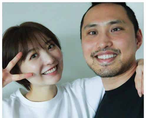 おのののか、夫・塩浦慎理選手と2ショット「顔が似てきたと言われる」