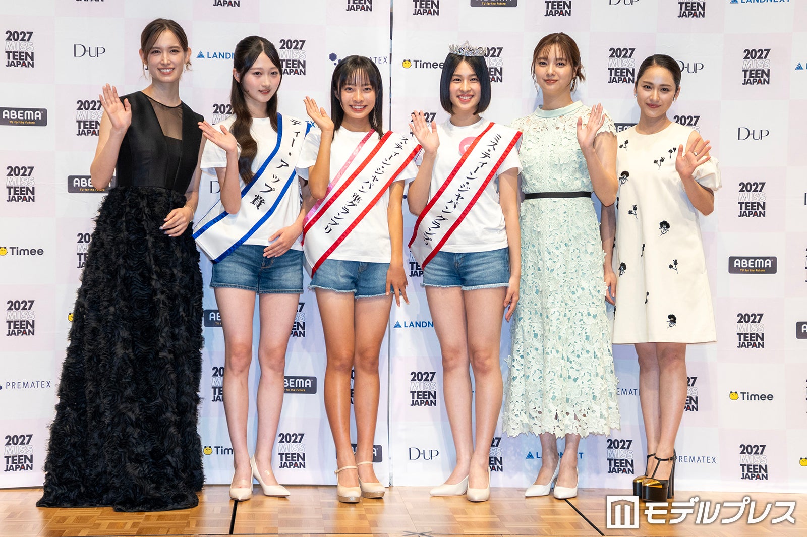トラウデン直美、池田愛生さん、山元柊菜さん、中島璃娃さん、新川優愛、平祐奈（C）モデルプレス