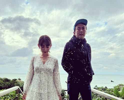 小嶋陽菜&アンガールズ田中の2ショット「スタイルで対抗出来る芸人って俺だけ」