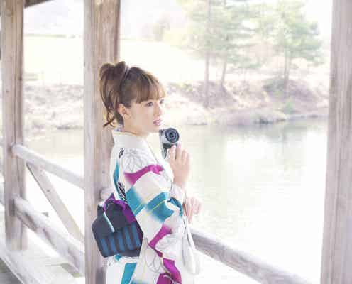 北川景子、艶っぽい浴衣姿を披露