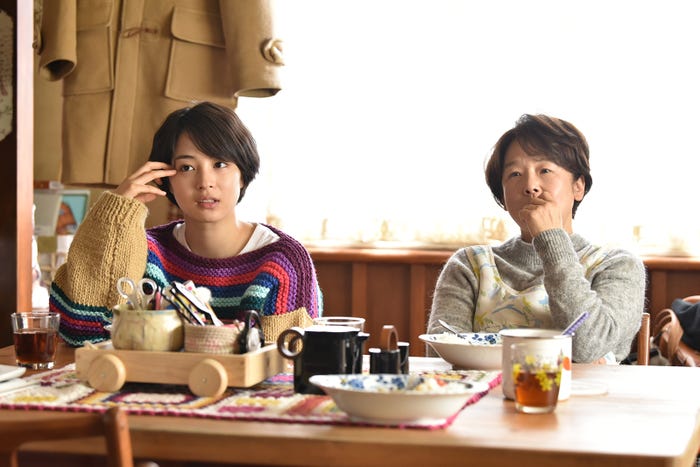 広瀬すず、田中裕子/「anone」第5話より(C)日本テレビ