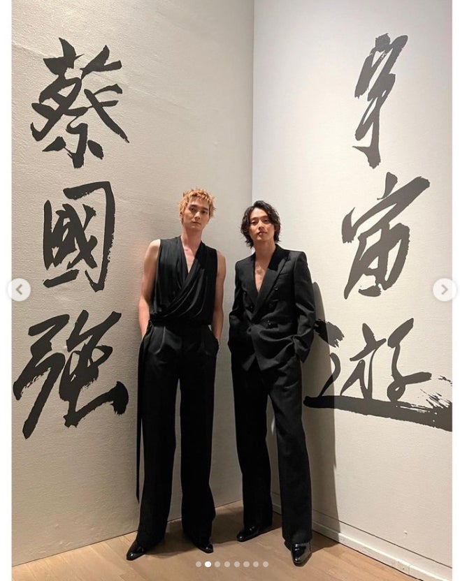 柳俊太郎、山崎賢人／山崎賢人Instagramより