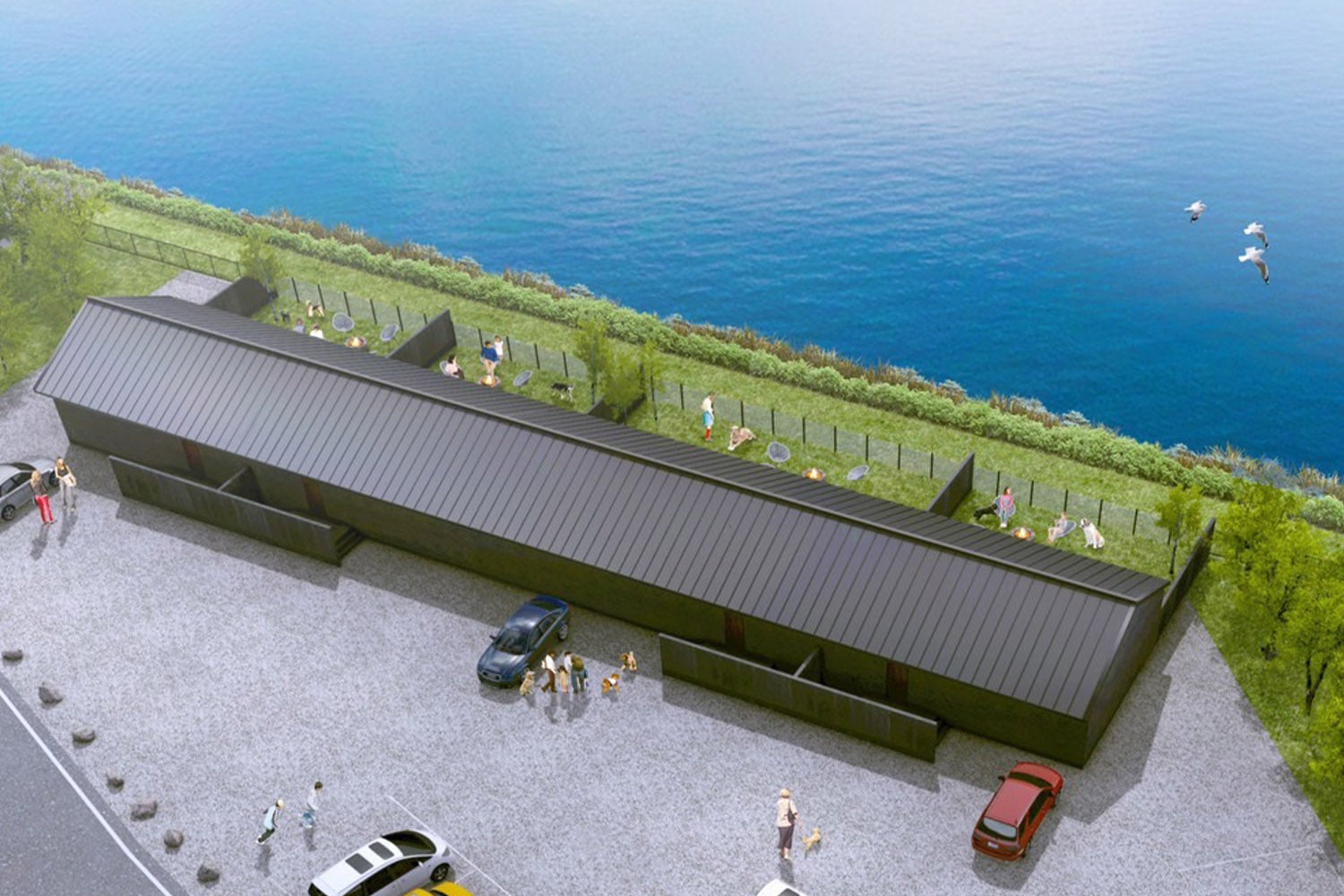 「GLAMP DOG伊勢賢島」伊勢志摩に愛犬同伴グランピング施設、海もドッグランも独り占め