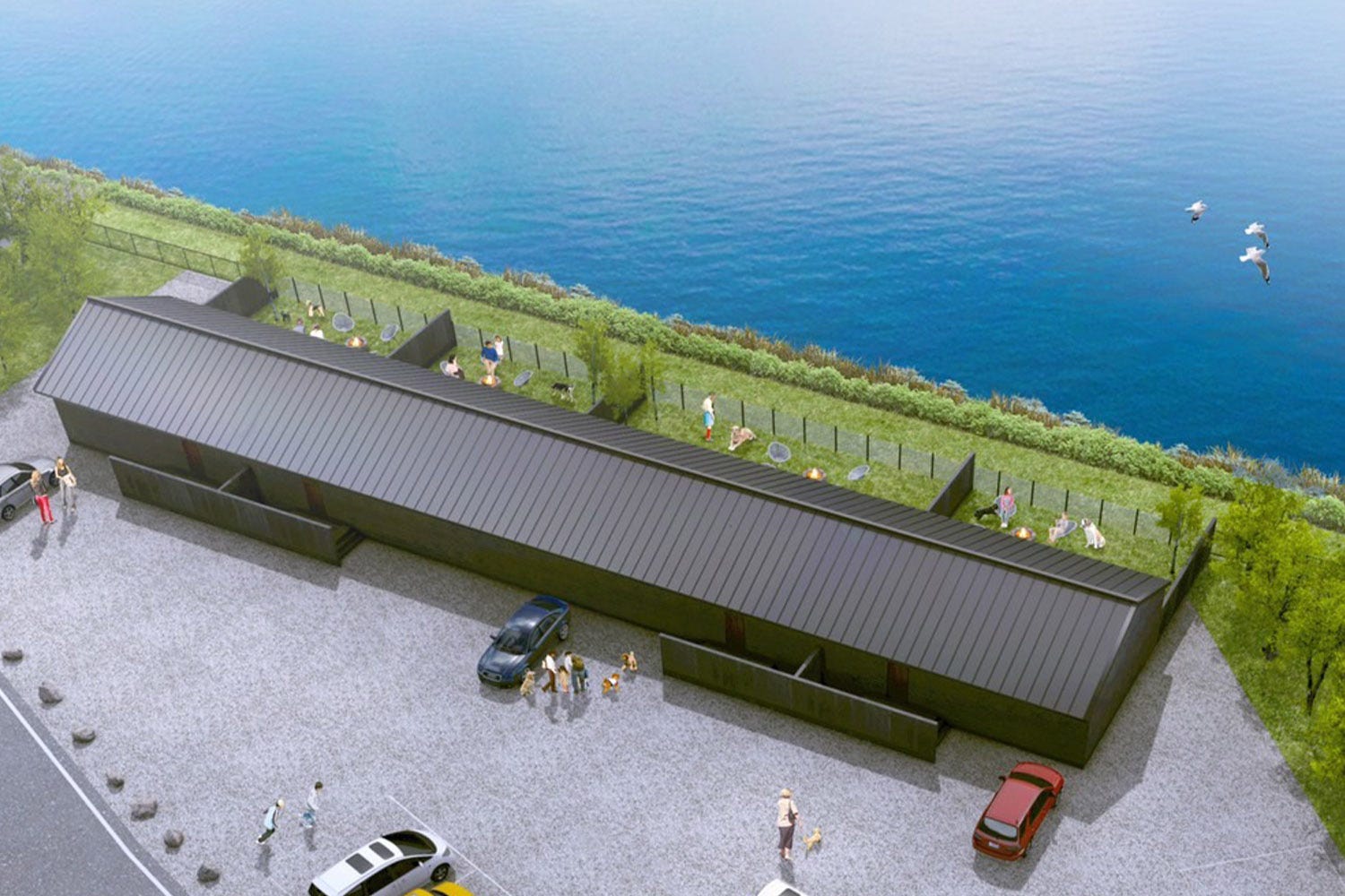 「GLAMP DOG伊勢賢島」伊勢志摩に愛犬同伴グランピング施設、海もドッグランも独り占め