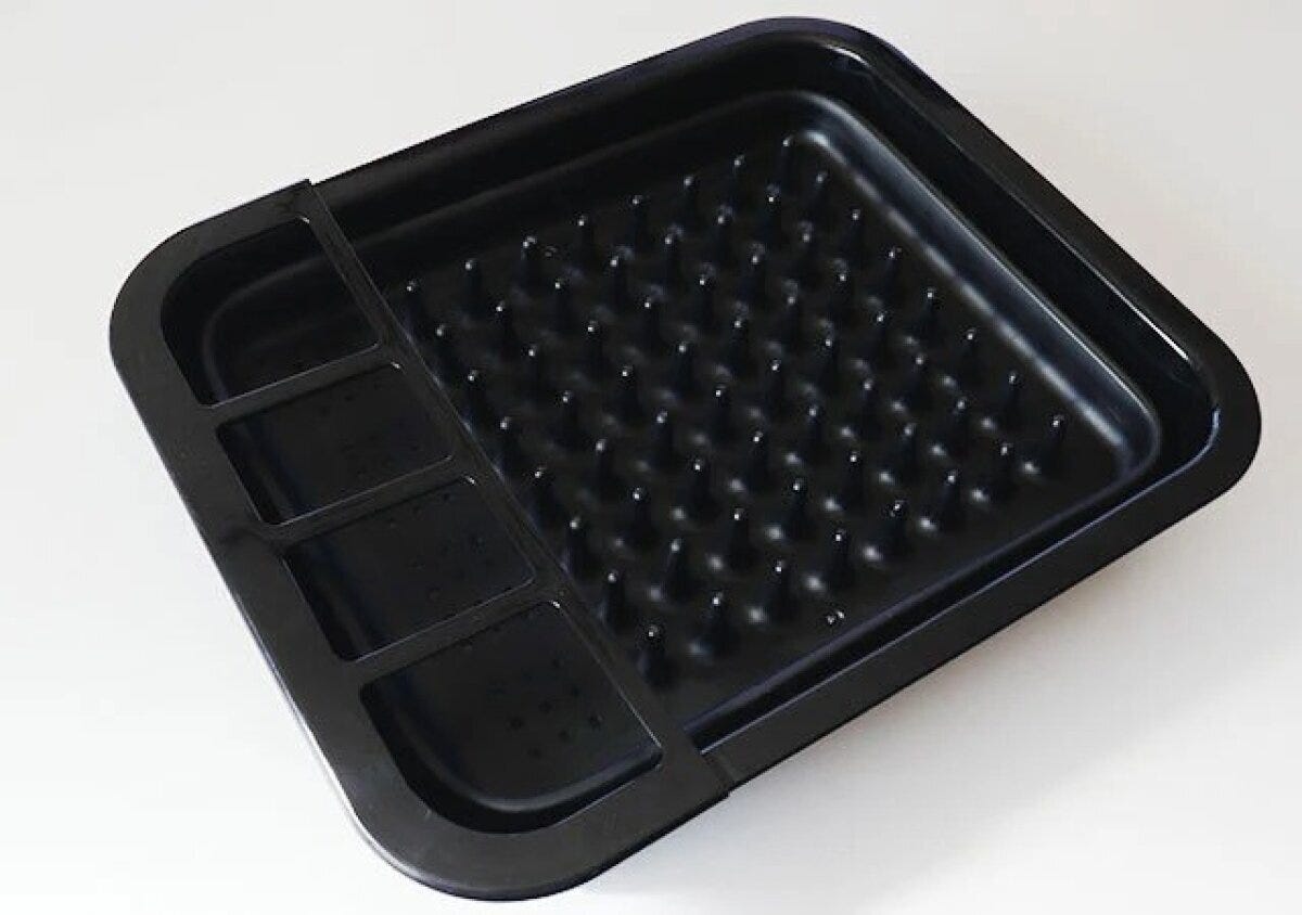 ダイソー　折りたためる水切りかご（30cm×25cm）