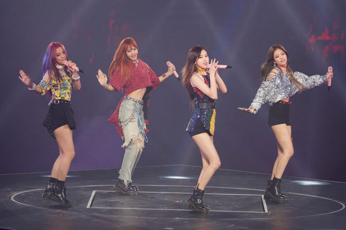 7月20日に行われたBLACKPINK「DEBUT SHOWCASE」(画像提供:avex)