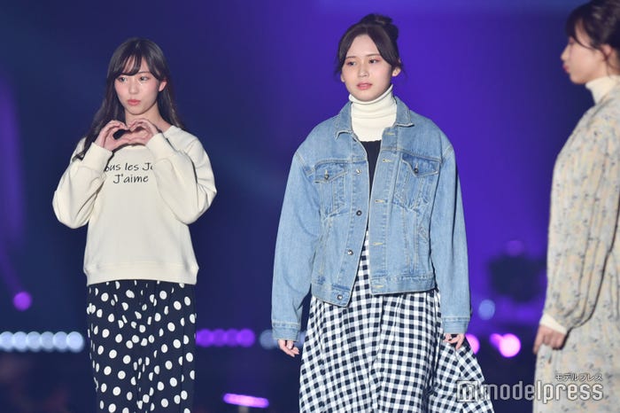 栗山梨奈、荒巻美咲(C)モデルプレス