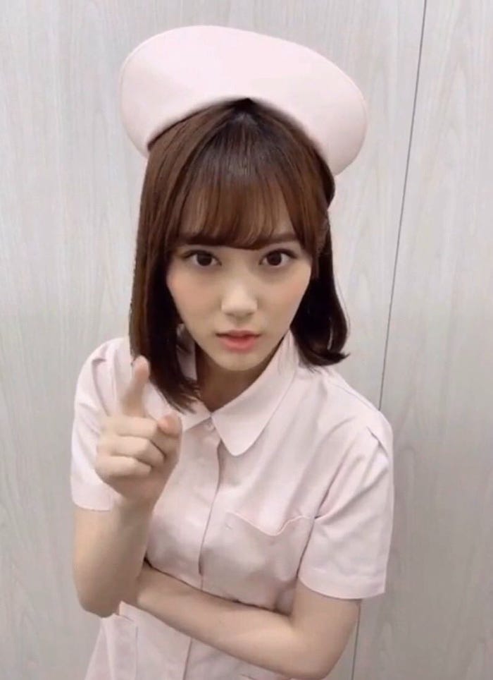 ナース山下美月(提供写真)