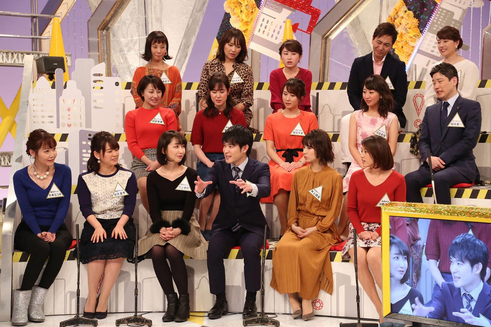 FNS系列局アナウンサー （C）フジテレビ