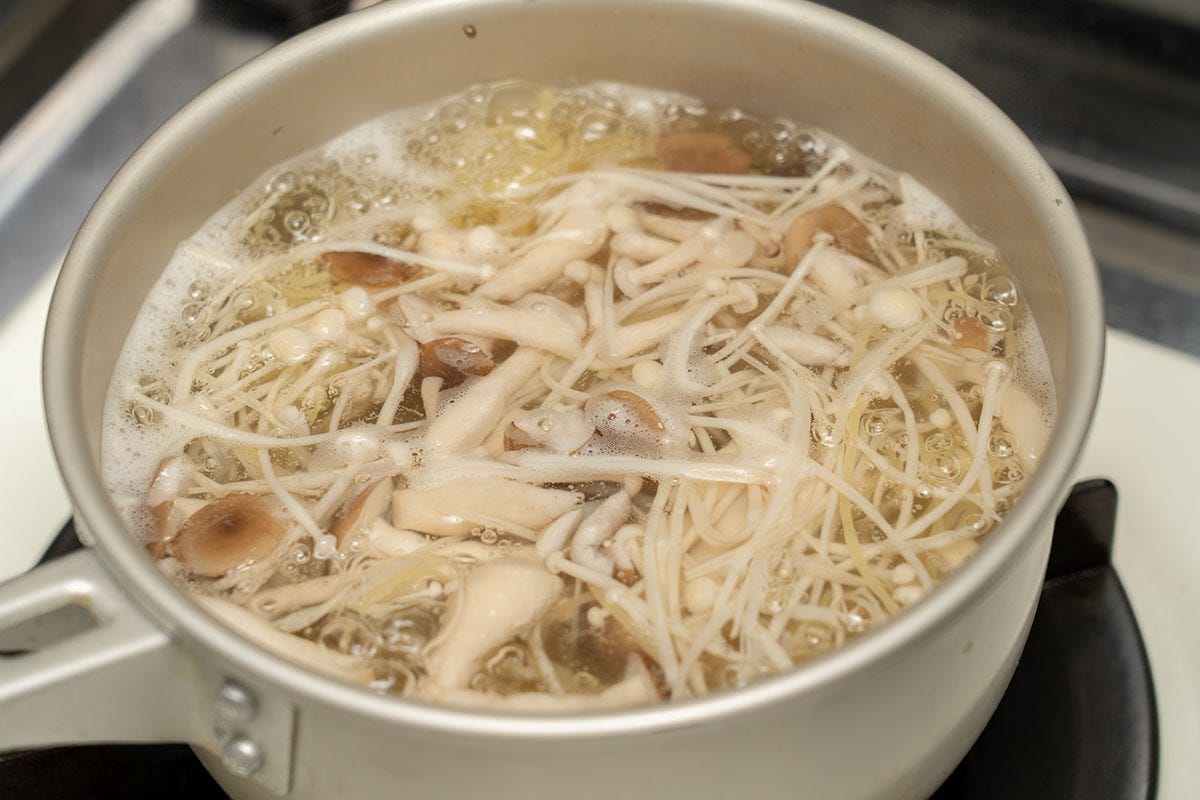 ヒロミ流時短キノコパスタ