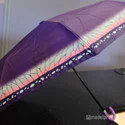 表面は紫色の生地に蝶々の羽のようなデザインの縁取りが(C)モデルプレス