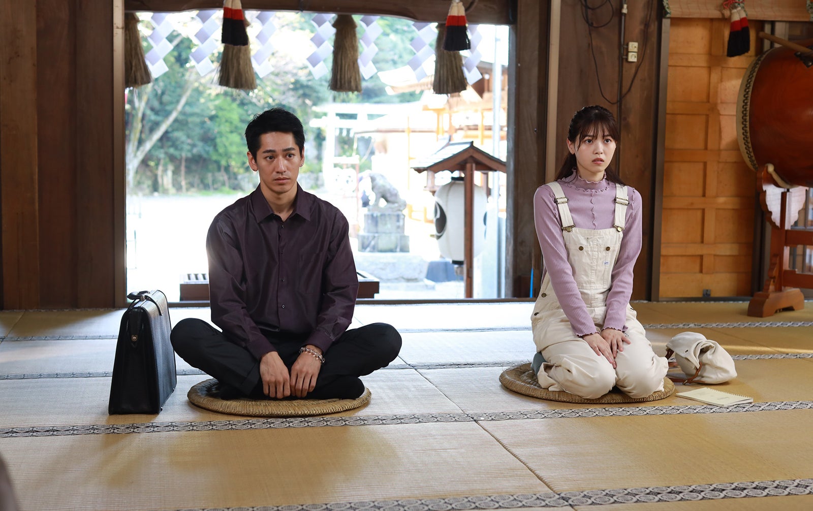 永山絢斗、西野七瀬／「言霊荘」第4話より（C）テレビ朝日