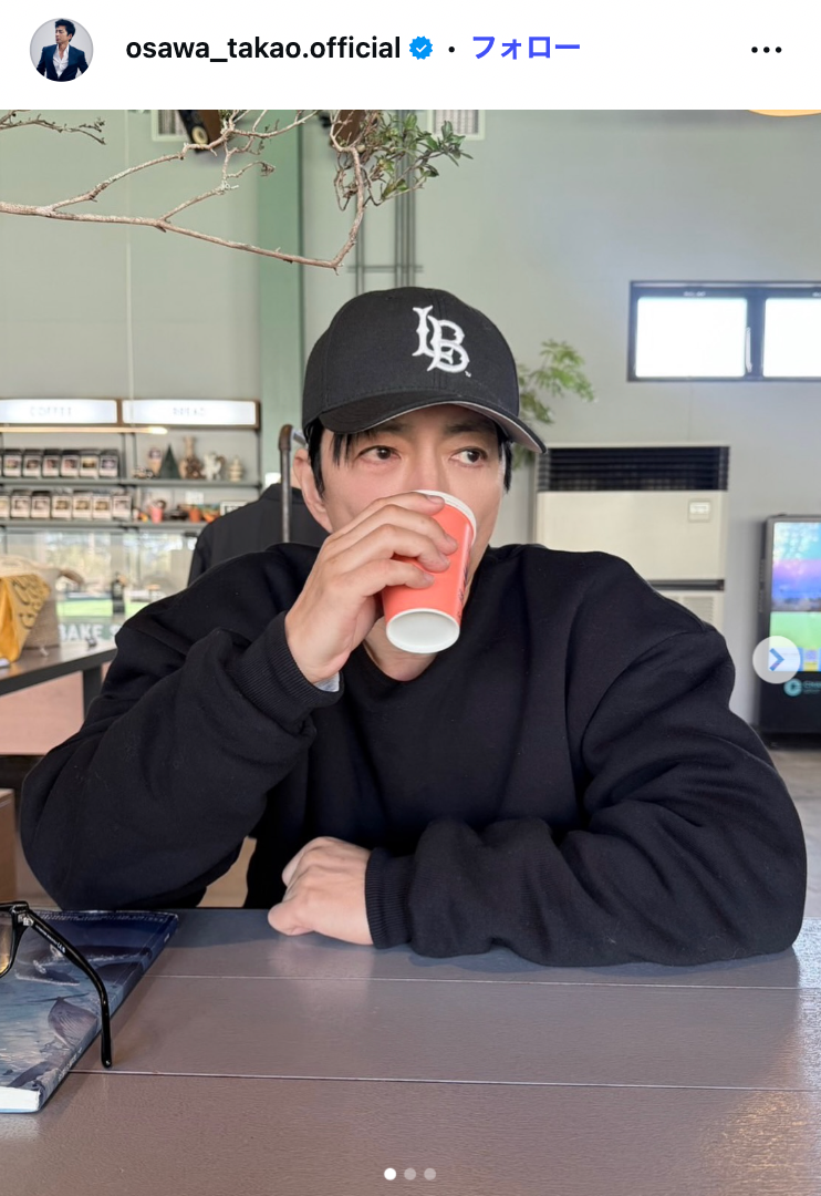 大沢たかおInstagramより
