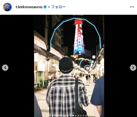 Stray Kidsリノ、プライベートで大阪旅行満喫「素のビジュが爆イケ