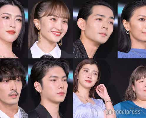 百田夏菜子・竜星涼・三吉彩花・榮倉奈々・3時のヒロイン…豪華ドレスアップでブラックカーペット集結<Harper's BAZAAR 10th Anniversary Event>