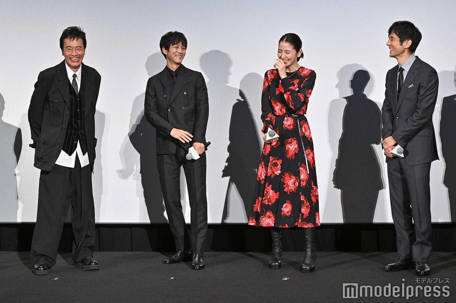 遠藤憲一、松坂桃李、長澤まさみ、西島秀俊（C）モデルプレス