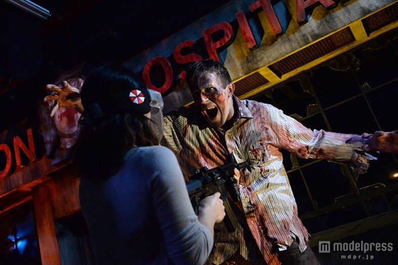 至近距離に迫り来るゾンビにドキドキ！