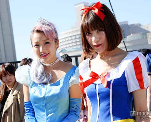 なつぅみ&ヴィエンナ、似合いすぎる“ディズニープリンセス”仮装で魅了