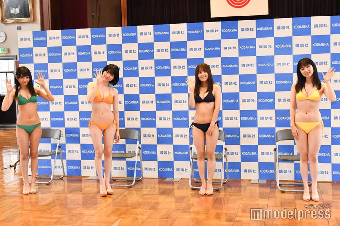 立花玲奈、葵うたの、都丸亜華梨、藤原早智 (C)モデルプレス