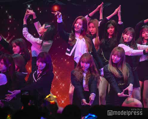 【IZ*ONE日本デビューショーケース】「好きと言わせたい」生披露 「La Vie en Rose」「夢を見ている間」…キュートな日本語MCも<ライブレポ&セットリスト>