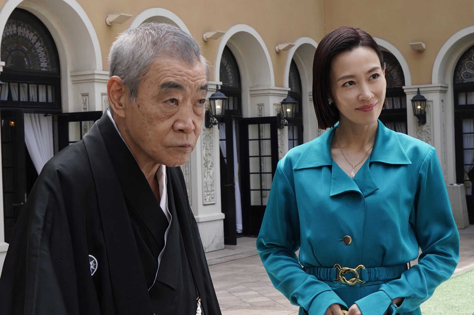 柄本明、木村佳乃／「相棒season21」第1話より（C）テレビ朝日