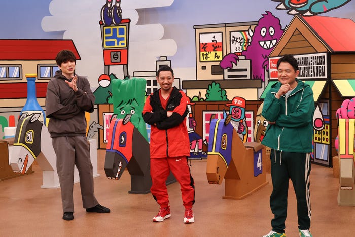 城田優、大悟、ノブ (C)カンテレ