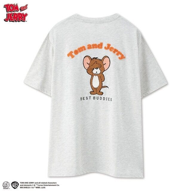 しまむら　Tシャツ　TOM＆JERRY　背面