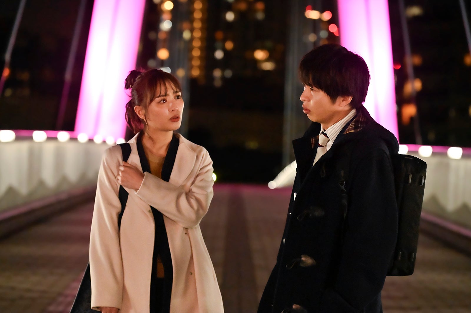 内田理央、田中圭「おっさんずラブ-リターンズ-」第9話（C）テレビ朝日