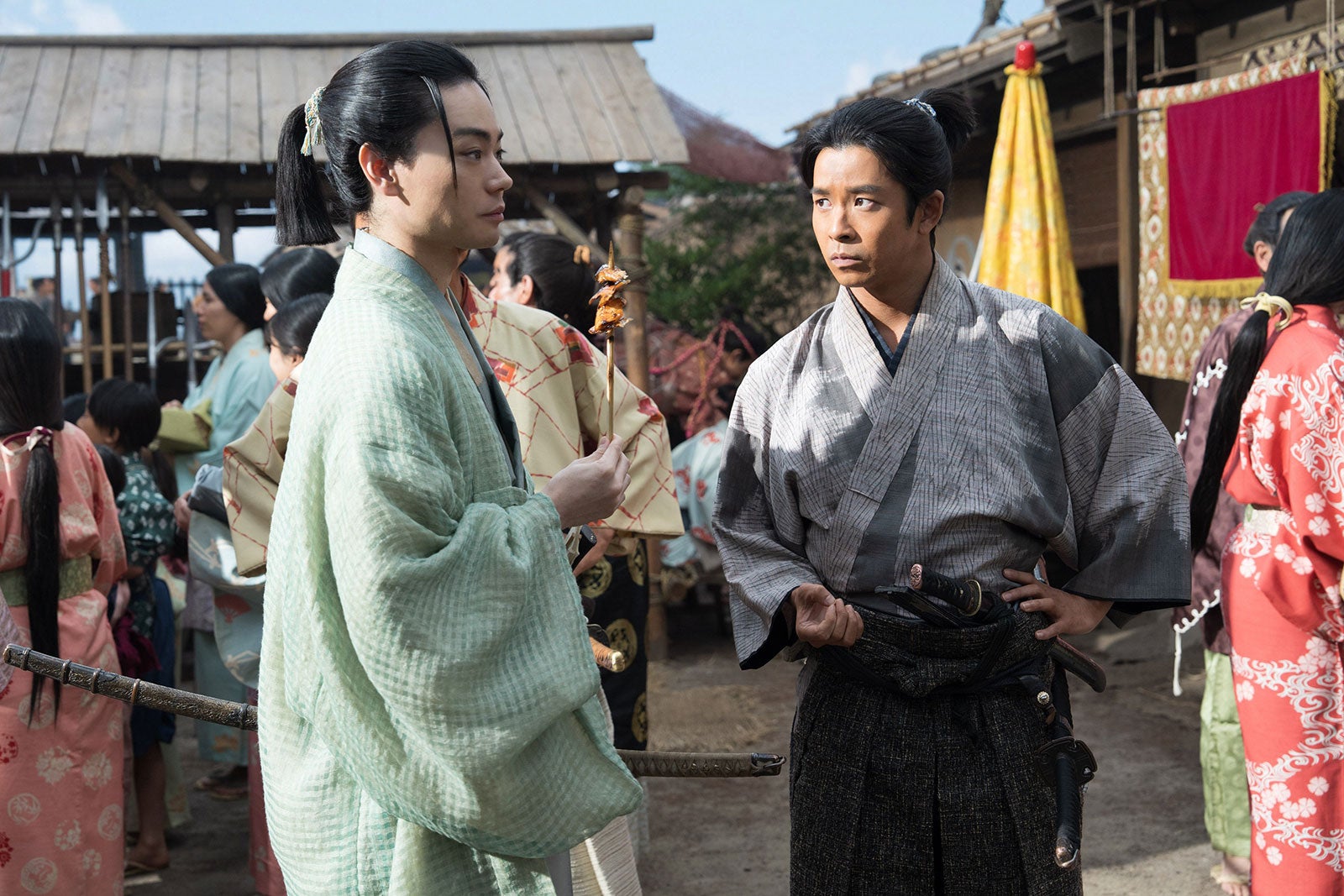 菅田将暉、仲野太賀ら「豊臣兄弟！」第11話（C）NHK