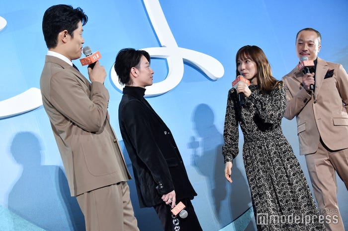 鈴木亮平、佐藤健、松岡茉優、音尾琢真(C)モデルプレス